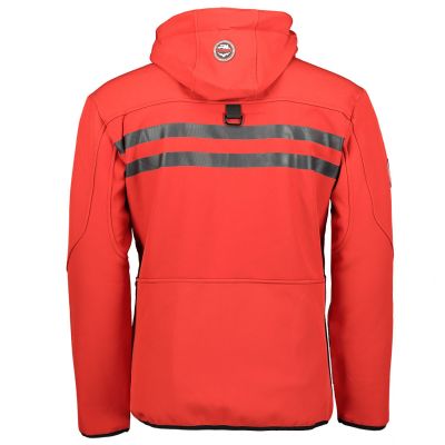 2. Kurtka Geographical Norway Softshell Royaute 068 M WY3252H/GN/Red / Black