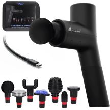 Extralink Massage Gymgun Fit 2.0 Pro | Pistolet do masażu | 7 głowic, 6 trybów