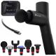 Extralink Massage Gymgun Fit 2.0 Pro | Pistolet do masażu | 7 głowic, 6 trybów