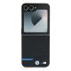 2. Etui BMW Carbon Blue Line na Samsung Galaxy Z Flip 6 - czarne