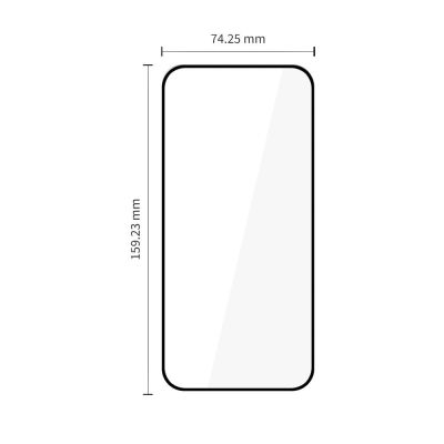 2. Szkło hartowane Tech-Protect Glass Fit+ 2-Pack na Motorola Moto G67 / G77 - czarne