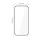 2. Szkło hartowane Tech-Protect Glass Fit+ 2-Pack na Motorola Moto G67 / G77 - czarne