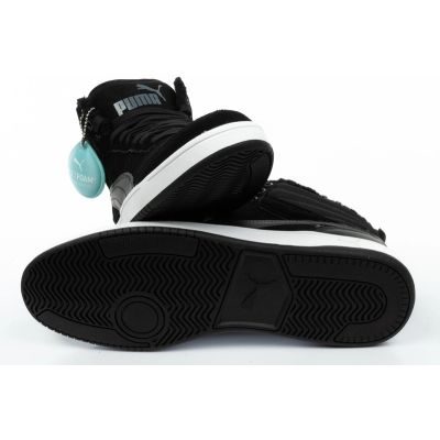 9. Puma buty męskie Rebound Street czarne za kostkę ocieplane