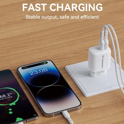 9. Ładowarka sieciowa Wozinsky CUWCW 2,4A 2 x USB-A - biała