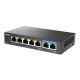 2. Switch sieciowy D-Link DMS-107/E łącza sieciowe Nie zarządzany Gigabit Ethernet (10/100/1000) Czarny