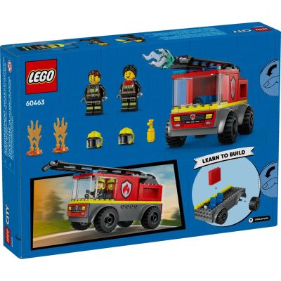7. LEGO CITY 60463 Wóz strażacki z drabiną