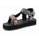 4. Sandały D.Franklin Forest High Strips Animal Print W DFSH404002-ABLA