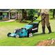 18. Makita DLM480Z kosiarka Kosiarka do trawnika typu push Bateria Czarny, Turkusowy