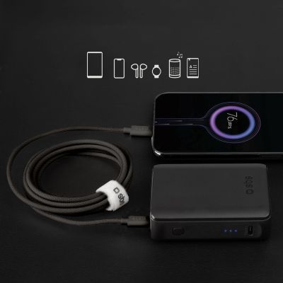 3. Kabel SBS TECABLETISSUETCCK USB-C - USB-C 1,5m 60W w oplocie - czarny