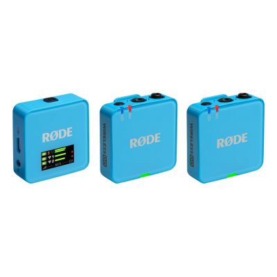 RODE Wireless GO III Blue - system mikrofonów bezprzewodowych (niebieski)