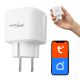 8. GREENBLUE ZDALNIE STEROWANE GNIAZDKO WIFI, ANDROID/IOS/ALEXA/GOOGLE HOME, TIMER, WATOMIERZ, MAX 16A/3840W GB735 W