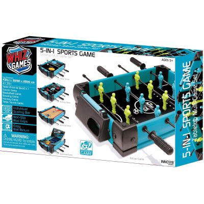 7. PIŁKARZYKI TENIS STOŁOWY CYMBERGAJ KRĘGLE KOSZYKÓWKA 5W1