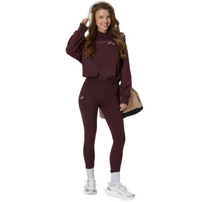 8. Bluza damska 4F F2175 ciemnorązowa 4FWSS26TSWSF2175 80S