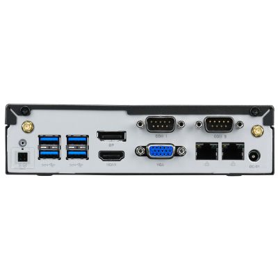 4. Shuttle DL40N komputer typu barebone Wielkość PC 1.35L Czarny N150