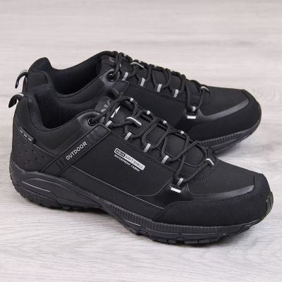 4. Buty trekkingowe wodoodporne czarne DK DK11A