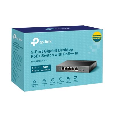 12. Switch TP-LINK TL-SG1005P-PD