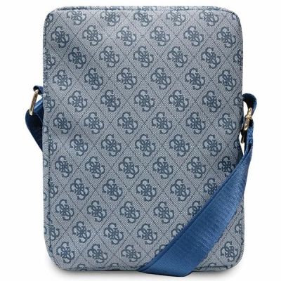 3. Torba Guess 4G Stripes na tablet 10" - niebieska