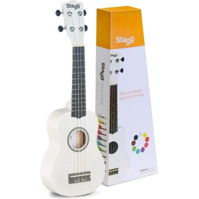 Stagg US-WHITE - ukulele sopranowe