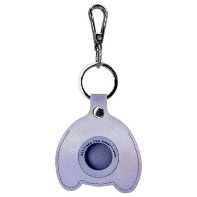 9. Zestaw Nimmy Big Eyed Pet 2.0 Rabbit 3w1 torebka na telefon + portfel + etui na lokalizator - fioletowy