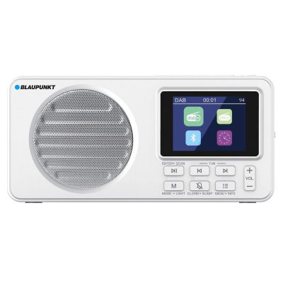 3. Radio przenośne BLAUPUNKT DAB DR6WH, biały