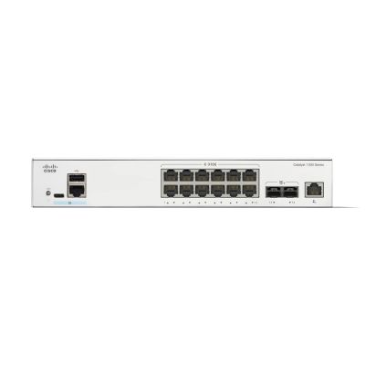 2. Cisco Catalyst C1300-12XT-2X łącza sieciowe Zarządzany L2/L3 Szary