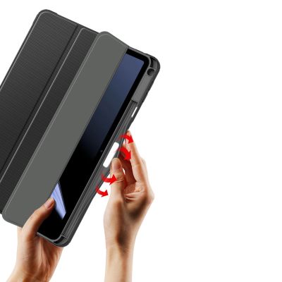 20. Dux Ducis Toby pancerne etui z klapką Smart Case do Oppo Pad z uchwytem na rysik czarny