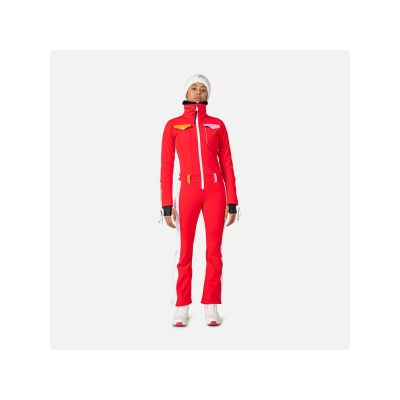 8. Kombinezon Rossignol W Sublim Insulated Overall czerwony
