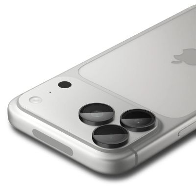 4. Szkło hartowane na aparat Spigen Optik Pro Glas.tR EZ Fit 2-Pack na iPhone 18 Pro / 18 Pro Max - ciemnoszary