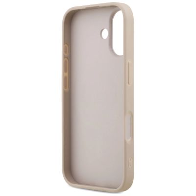 7. Etui Guess 4G Ring Classic Logo MagSafe na iPhone 17 - różowe