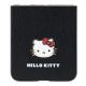 5. Etui Hello Kitty Metal Logo Kitty Head na Samsung Galaxy Z Flip 5 - czarne