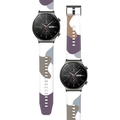 2. Strap Moro opaska do Huawei Watch GT2 Pro silikonowy pasek bransoletka do zegarka wzór 10