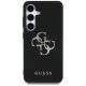 3. Etui Guess Grained Big 4G Logo Small Classic Logo do Samsung Galaxy S25 czarny