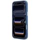 5. Etui Guess 4G & Big Strass Logo na iPhone 18 Pro Max / 17 Pro Max - niebieskie