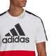 9. Koszulka adidas Essentials Colorblock Single Jersey Tee M HE4330