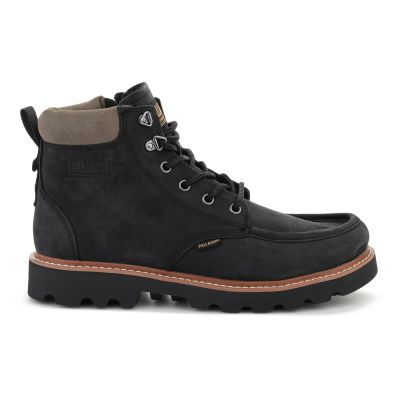 6. PALLADIUM TROOPERLITE GRIT ZIP BLACK/BLACK 04985-001