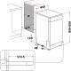 11. Zmywarka wolnostojąca WHIRLPOOL WSFO3T223PCX 10kpl.