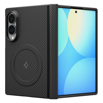 2. Etui Spigen AirSkin Aramid MagFit MagSafe na Samsung Galaxy Z Fold 8 - czarne