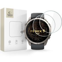 Szkło hartowane Tech-Protect Glass Fit+ 2-Pack na Garmin Fenix 9 Pro 51 mm