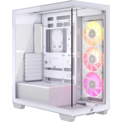 7. Corsair iCUE LINK 3500X RGB Midi Tower Biały