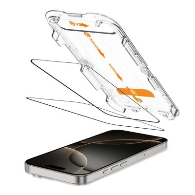 2. Szkło hartowane Tech-Protect Quick Set+ 2-pack na iPhone 16 Pro