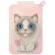 Portfel Magnetyczny Nimmy New Big-Eye Cute Pets 2.0 Cat ze stojakiem na telefon - różowe