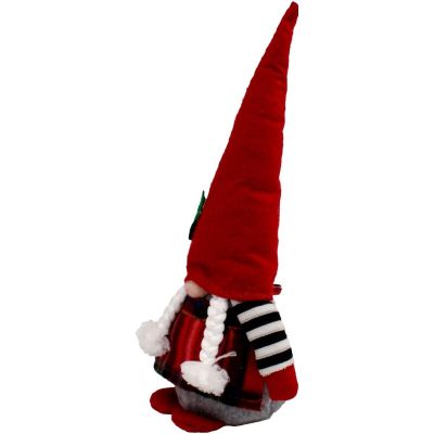 7. SKRZAT GNOM DEKORACYJNY 30CM Z JARZĘBINĄ GIRL