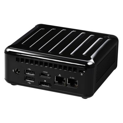 3. Asrock 4x4 BOX-5400U Wielkość PC 0.6L Czarny FP6 2,6 GHz