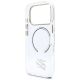 7. Etui Karl Lagerfeld IML KL Script Logo MagSafe na iPhone 17 Pro Max - przezroczyste