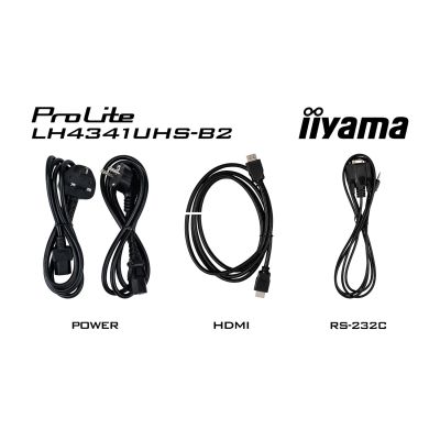 16. Panel Iiyama LH4341UHS-B2 43" 3840x2160 4K UHD IPS