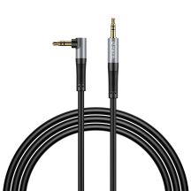 Kabel kątowy audio Orico AXW mini jack 3.5 mm męski do męskiego 1 m - czarny