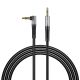 Kabel kątowy audio Orico AXW mini jack 3.5 mm męski do męskiego 1 m - czarny