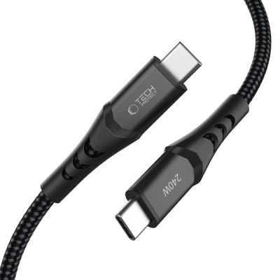 2. Kabel Tech-Protect Ultraboost UB11T USB-C / USB-C PD 240W / QC3.0 100 cm - czarny