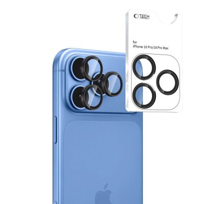 2. Osłona aparatu Tech-Protect Camring Fit+ na iPhone 18 Pro / 18 Pro Max - czarna