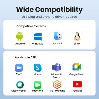10. Kamera internetowa Ugreen CM678 USB HD - szara